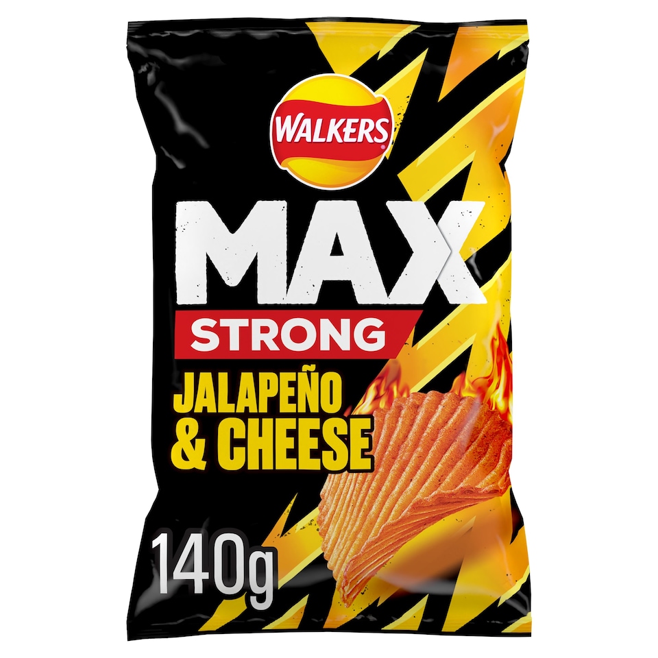 Walkers: MAX Jalapeño & Cheese