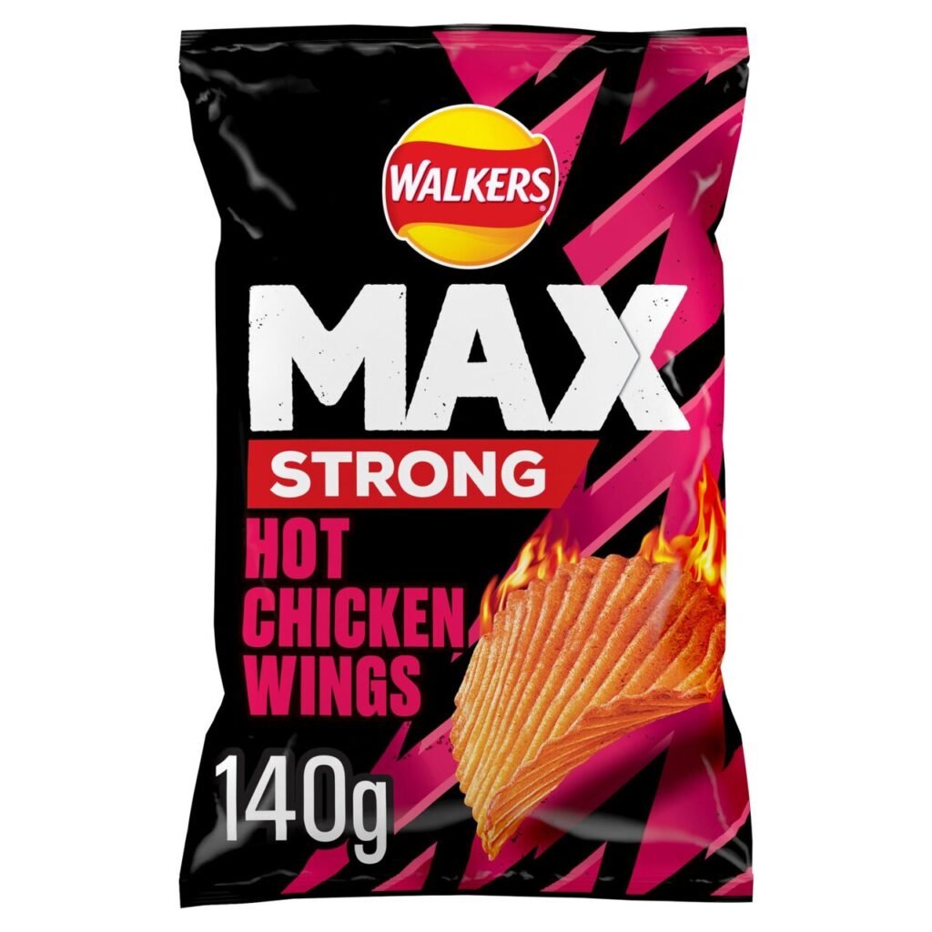 Walkers: MAX Strong Hot Chicken Wings