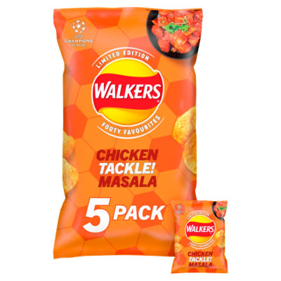 Walkers: Chicken Tackle Masala – Football Series