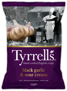 Tyrrells: Black Garlic and sour cream