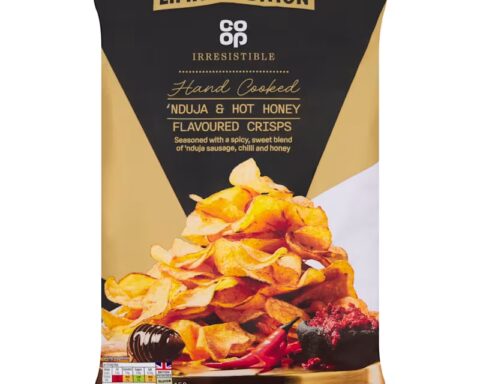 Co-op: Irresistible Hand Cooked Nduja & Hot Honey Crisps