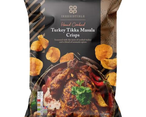 Co-op: Irresistible Turkey Tikka Crisps