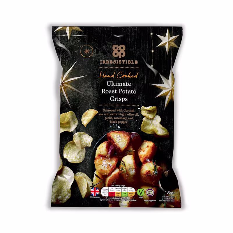 Co-op: Irresistible Ultimate Roast Potato Hand Cooked Crisps