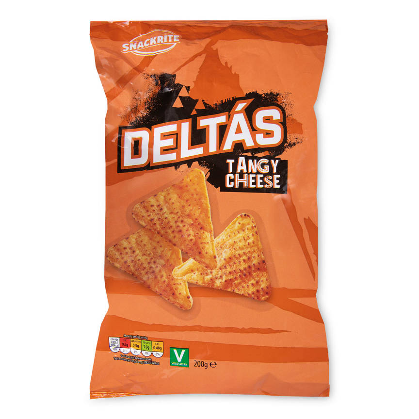 Aldi: Deltas Tangy Cheese Tortilla Chips