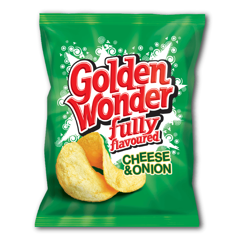 Golden Wonder: Cheese & Onion
