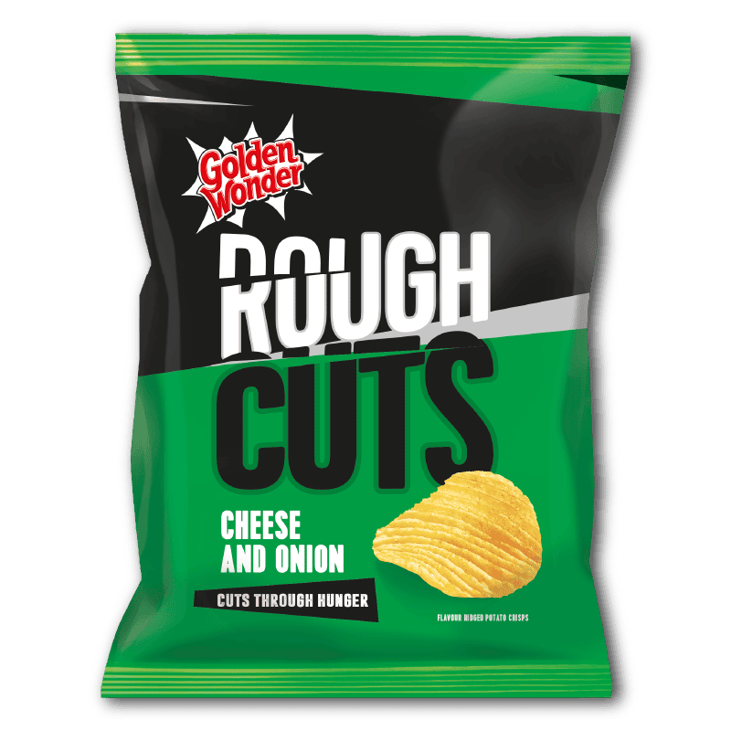 Golden Wonder: Rough Cuts Cheese & Onion