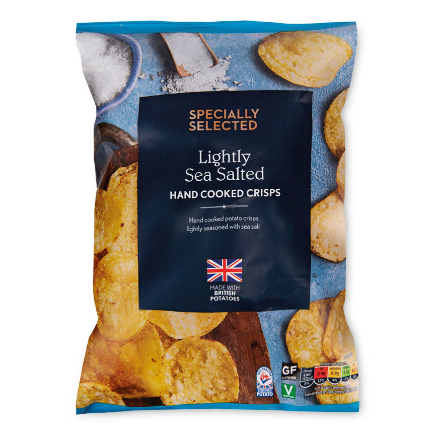 Aldi: Specially Selected Lightly Salted Handcooked Crisps