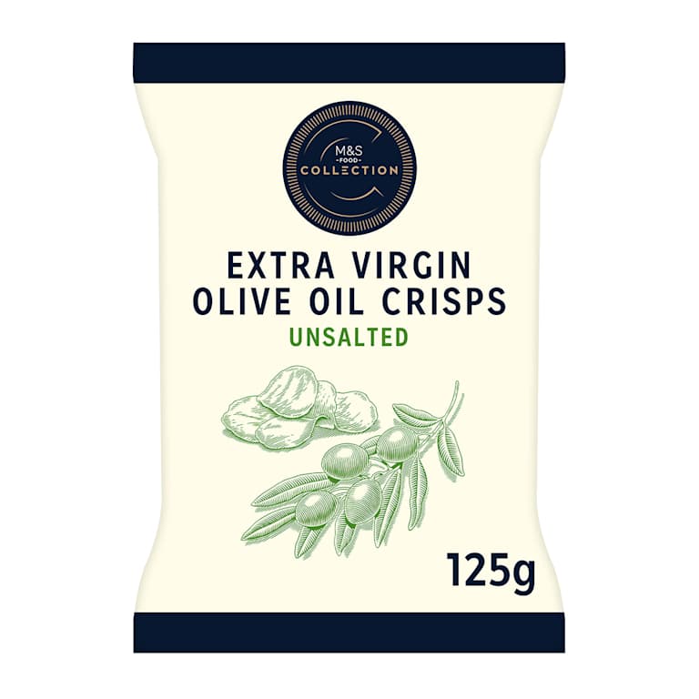 M&S: Collection Extra Virgin Olive Oil Crisps Unsalted