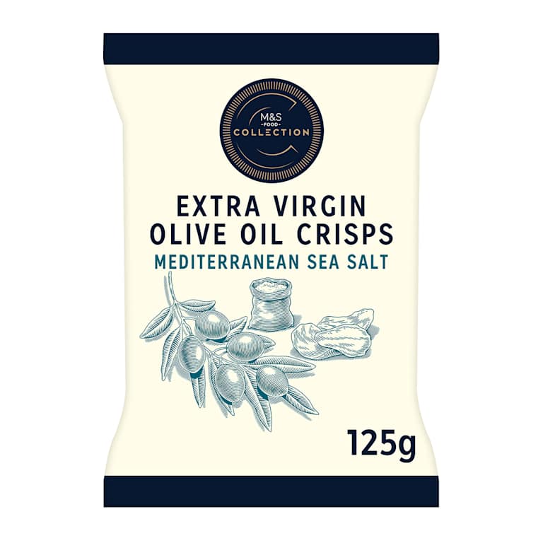 M&S: Collection Extra Virgin Olive Oil Crisps with Mediterranean Sea Salt