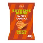 M&S: Extreme Ridge Smoky Paprika Crisps