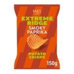 M&S: Extreme Ridge Smoky Paprika Potato Crisps