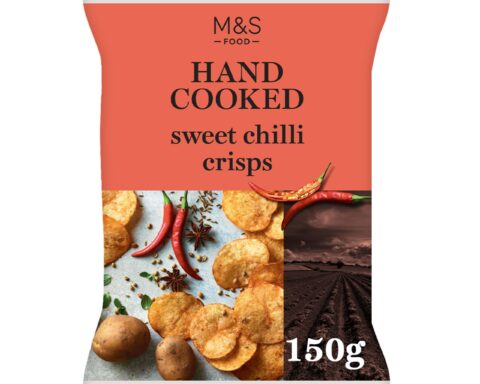 M&S: Hand Cooked Sweet Chill Crisps