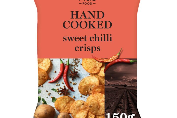 M&S: Hand Cooked Sweet Chill Crisps