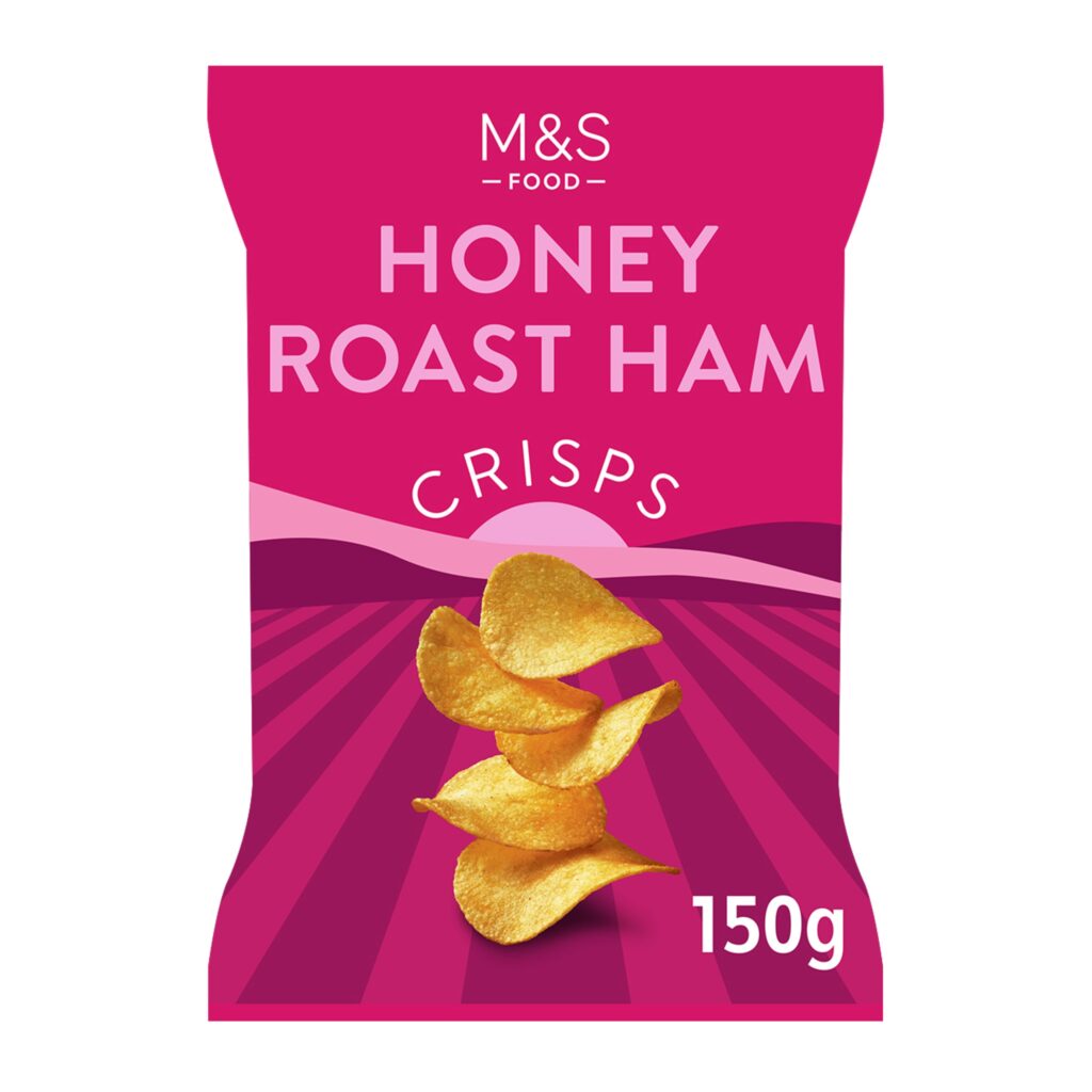 M&S: Honey Roast Ham Crisps