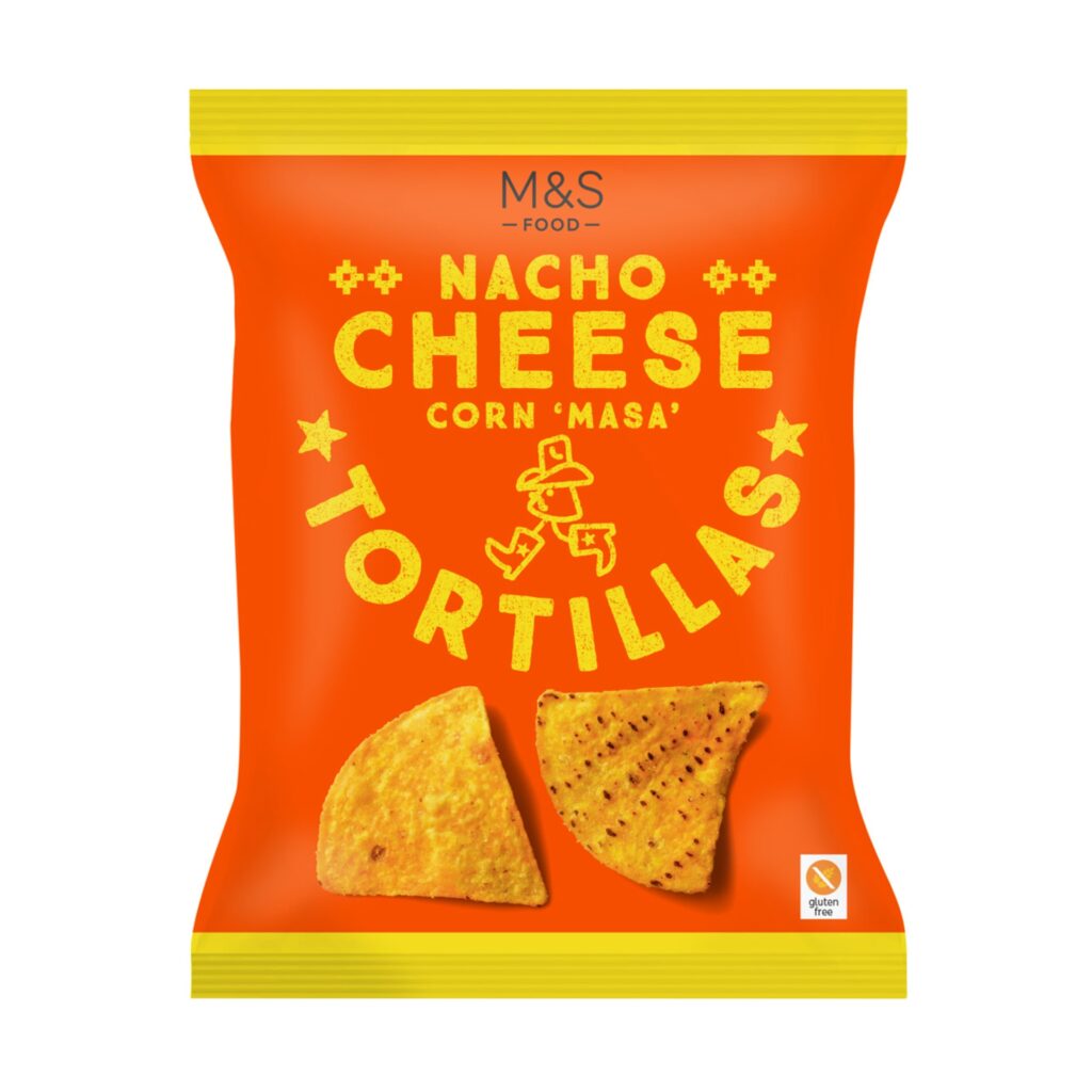 M&S: Nacho Cheese Tortillas