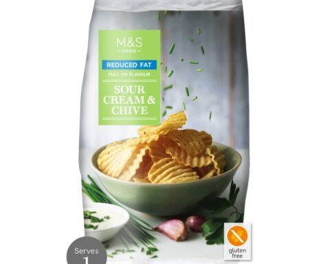 M&S: Reduced Fat Sour Cream & Chive