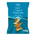 M&S: Salt and Malt Vinegar Crisps