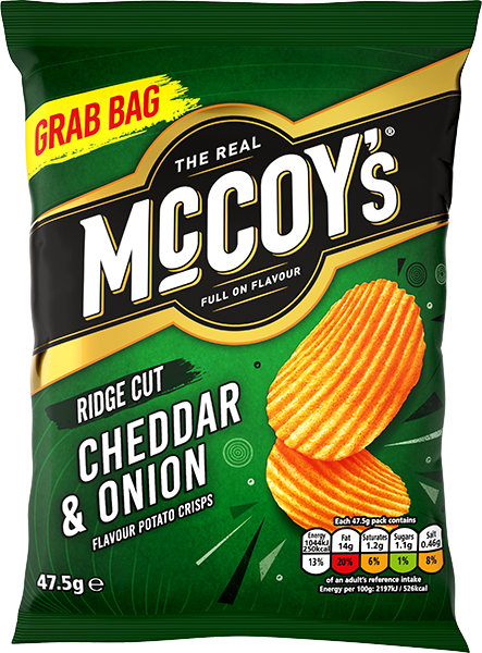 McCoy’s: Strong Cheddar & Onion