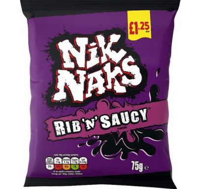 Nik Naks: Rib & Saucy
