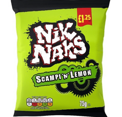 Nik Naks: Scampi 'N' Lemon