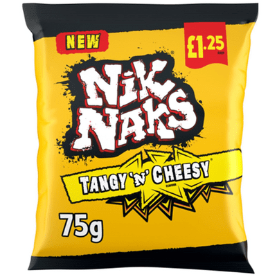 Nik Naks: Tangy 'N' Cheesy