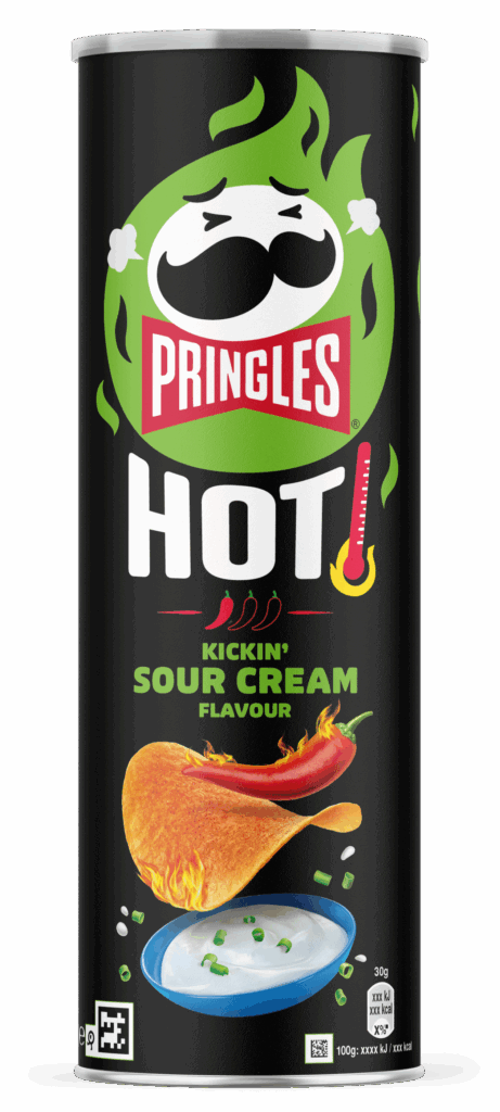 Pringles: HOT Kickin’ Sour Cream