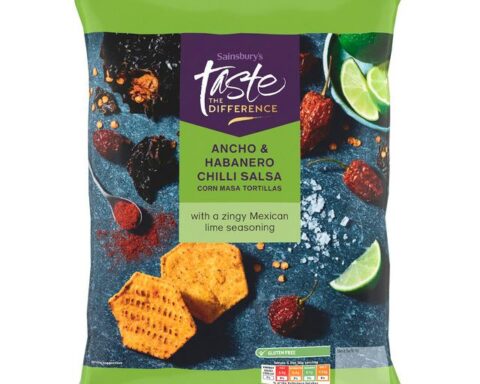 Sainsbury’s: Ancho & Habanero Chilli Salsa Corn Masa Tortillas