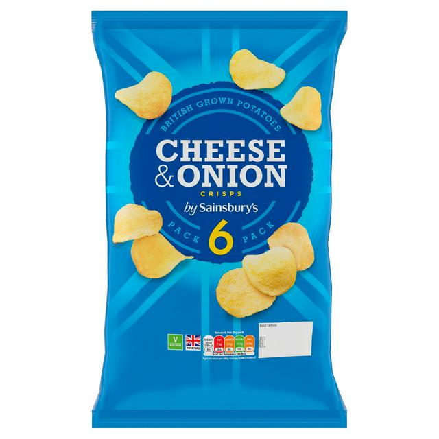 Sainsbury’s: Cheese & Onion Crisps