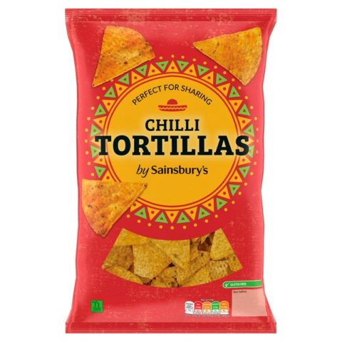 Sainsbury’s: Tortilla Chips Chilli