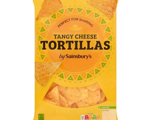 Sainsbury’s: Tortilla Chips Tangy Cheese
