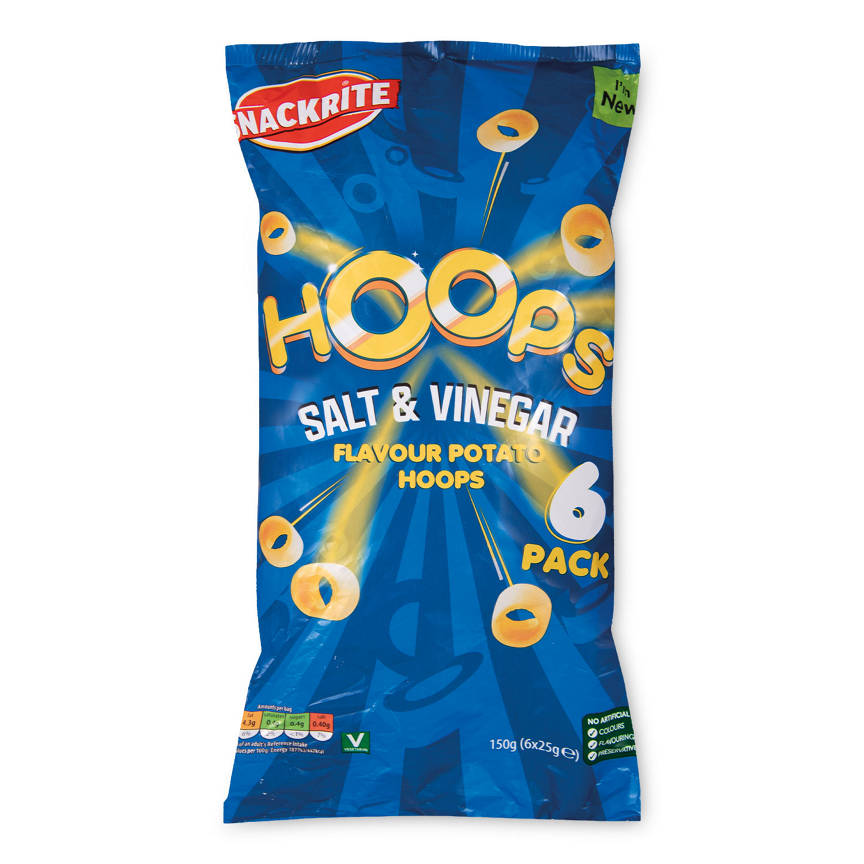 Aldi: Snackrite Salt & Vinegar Flavour Potato Hoops
