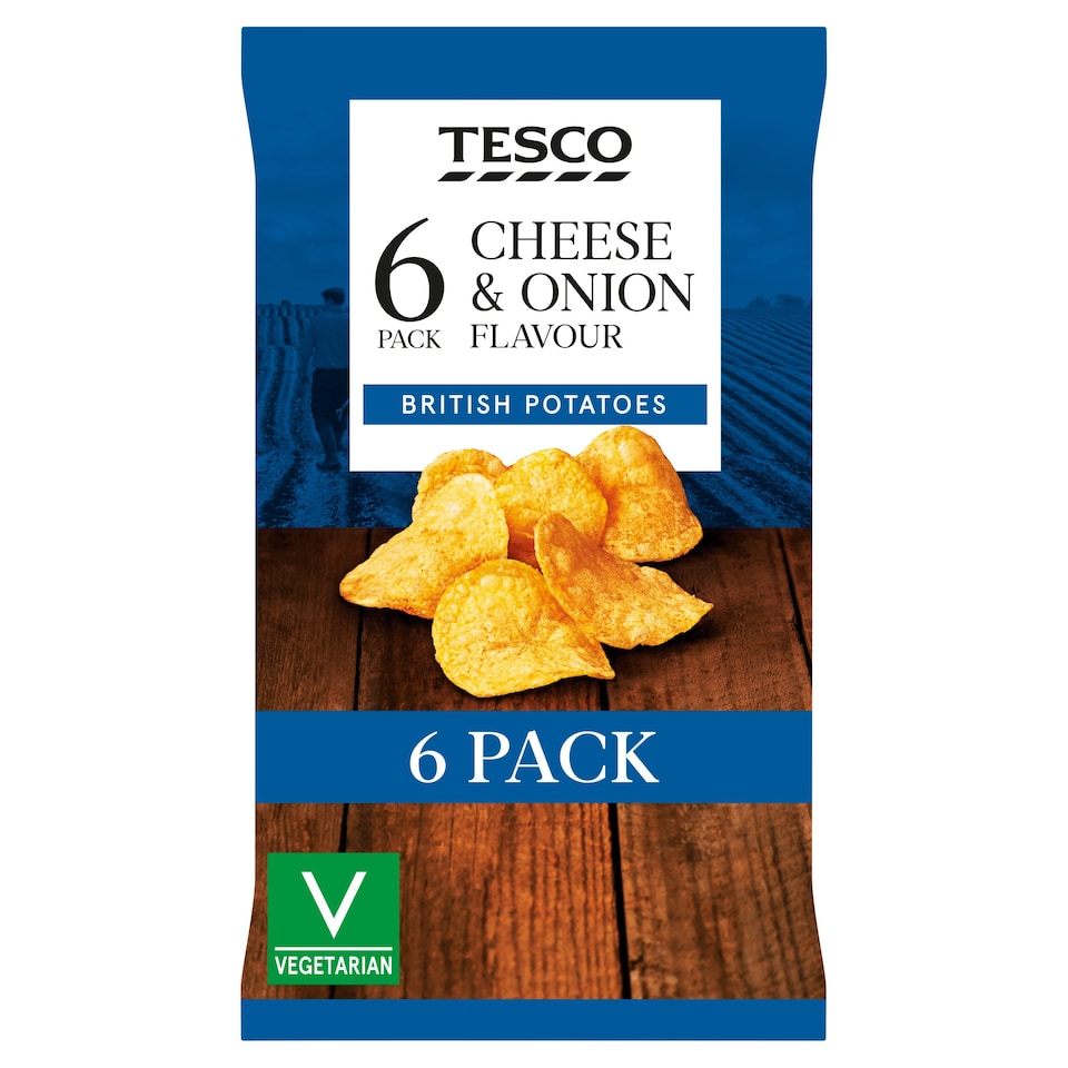 Tesco: Cheese & Onion
