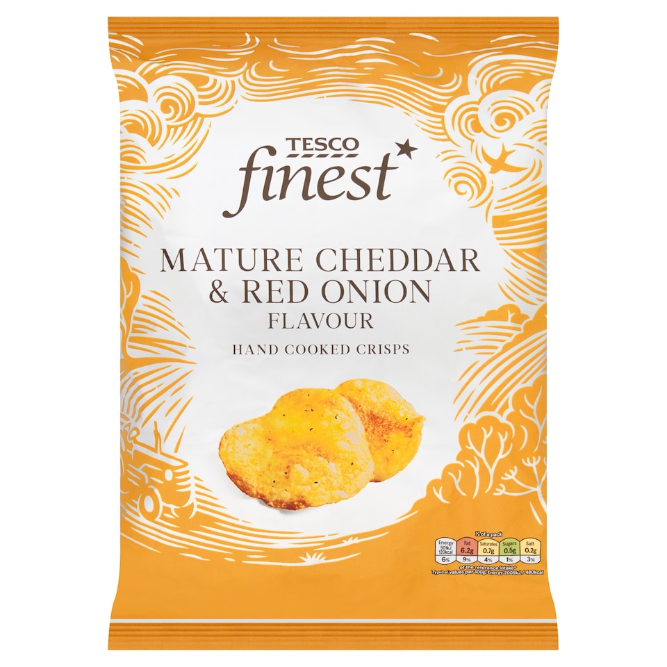 Tesco: Finest Mature Cheddar & Onion