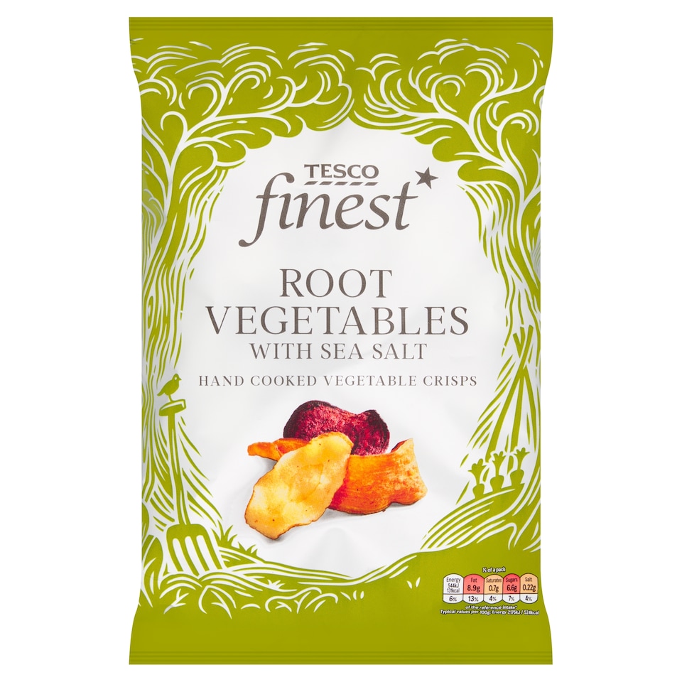 Tesco: Root Vegetable with Sea Salt