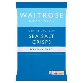 Waitrose: Sea Salt Hand Cooked Crisps