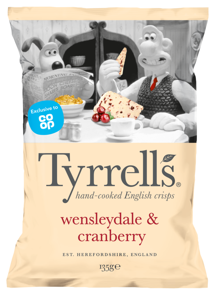 Tyrrells: Wensleydale and cranberry