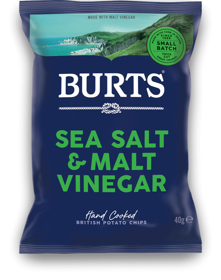 Burts: Sea Salt & Malt Vinegar