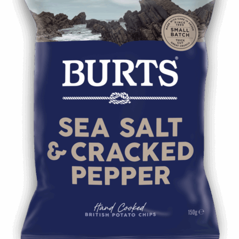 Burts: Sea Salt & Cracked Pepper