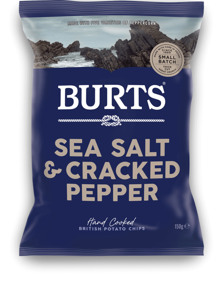 Burts: Sea Salt & Cracked Pepper