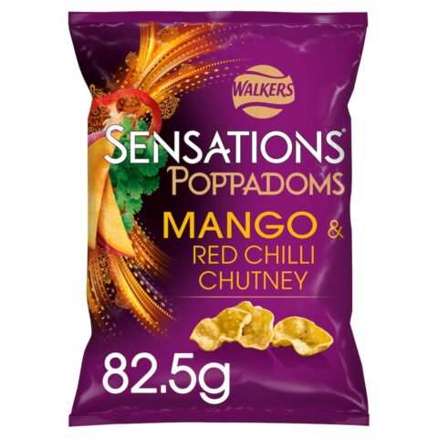 Walkers: Sensations Poppadoms Mango & ChilliPoppoadom Crisp