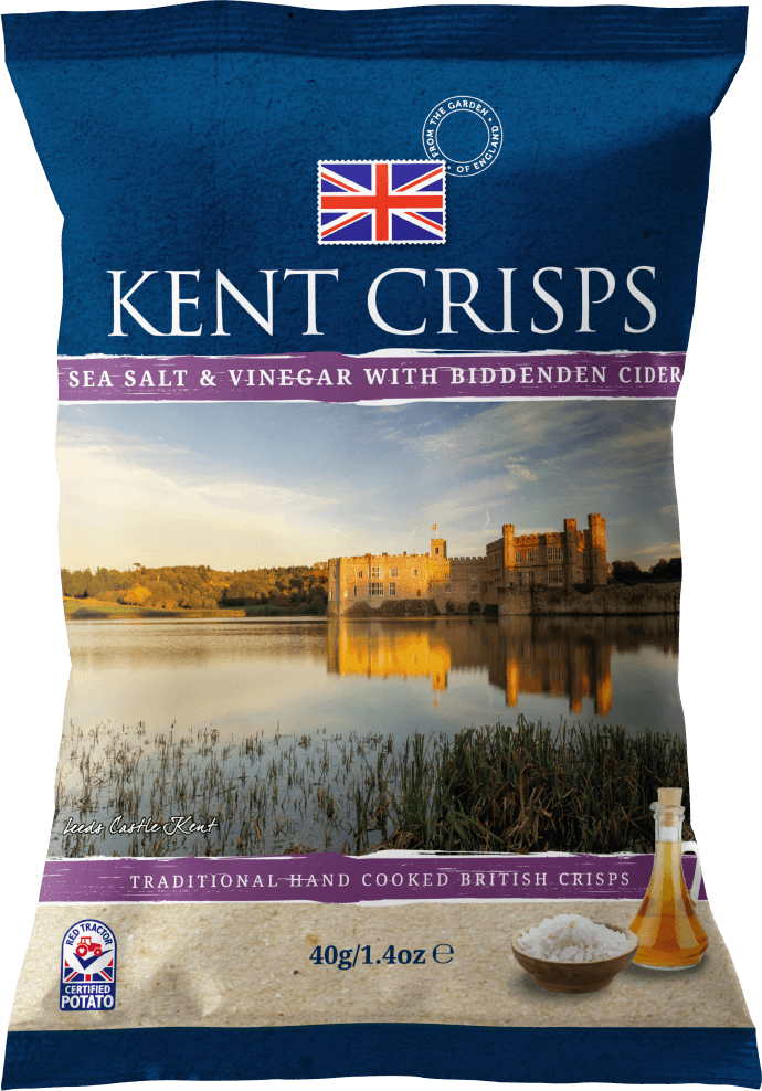 Kent Crisps: Sea Salt and Vinegar with Biddenden Cider