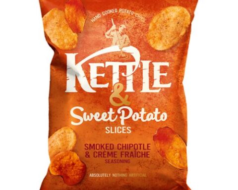 Kettle Chips: Sweet Potato Slices with Smoked Chipotle & Creme Fraíche Seasoning