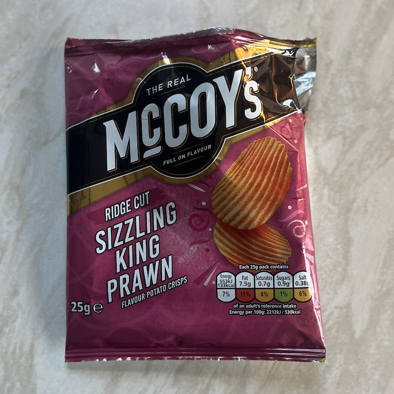 McCoy’s: Sizzling King Prawn