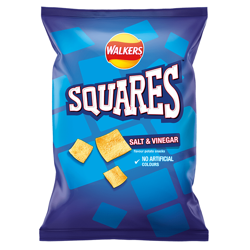 Walkers: Squares Salt & Vinegar