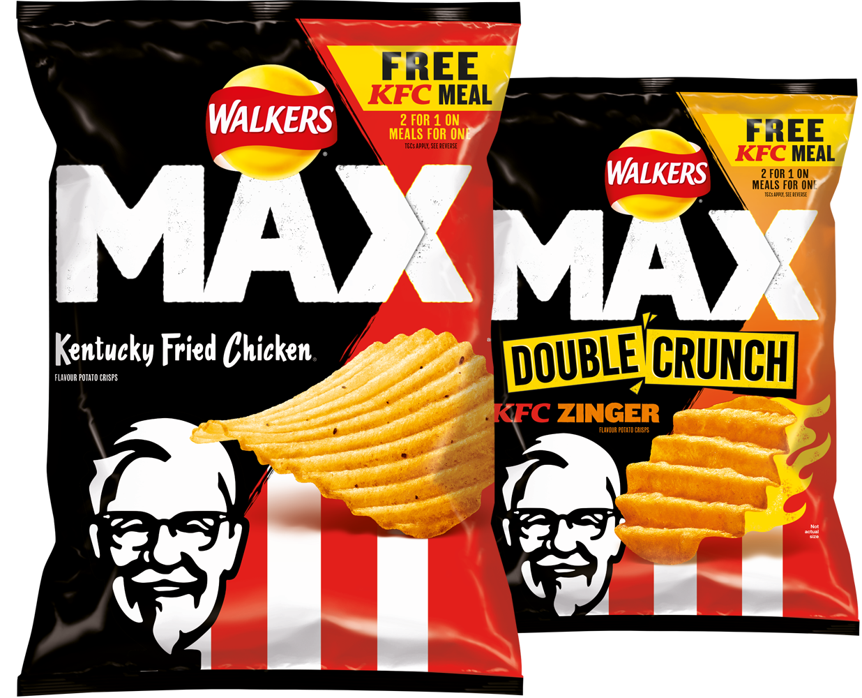 Walkers: MAX KFC Zinger