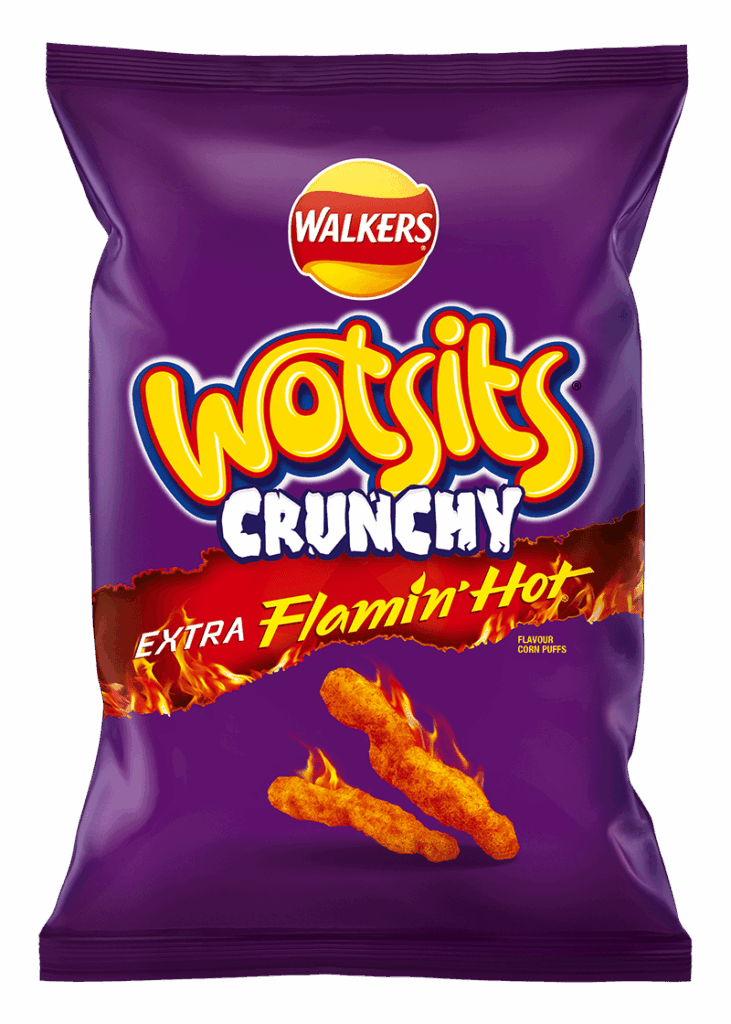 Walkers: Wotsits Crunchy Extra Flamin' Hot